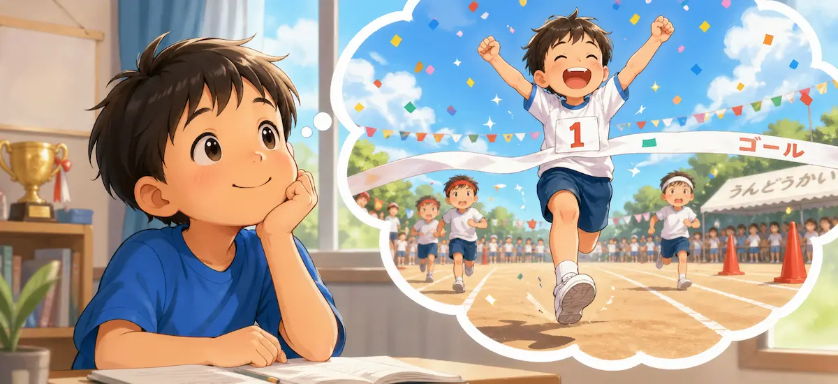 運動会の徒競走を速くするコツ